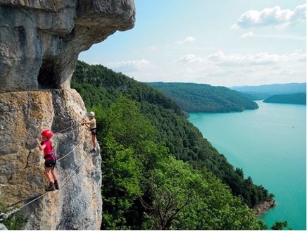 Les premières via ferrata en France • France via