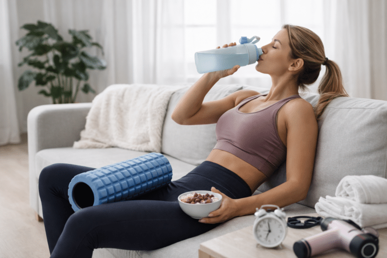 Récupération-sportive-femme